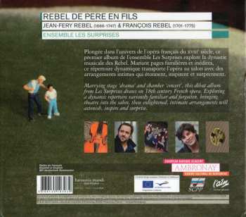 CD Ensemble Les Surprises: Rebel de Père En Fils 288889