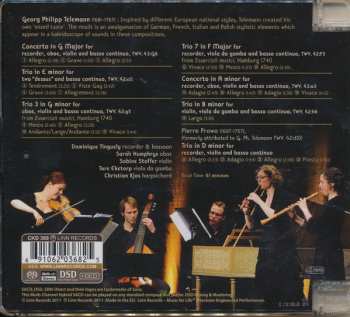 SACD Georg Philipp Telemann: Tastes Of Europe; Telemann Trios & Quartets 327823