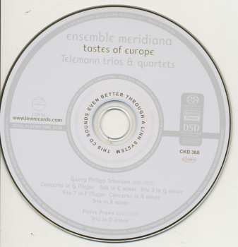 SACD Georg Philipp Telemann: Tastes Of Europe; Telemann Trios & Quartets 327823