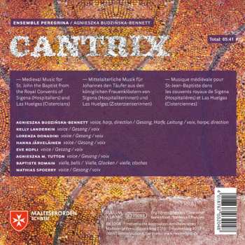 CD Ensemble Peregrina: Cantrix   582520