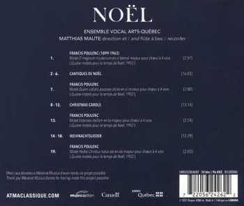 CD Ensemble Vocals Arts-Québec: Noël 575067