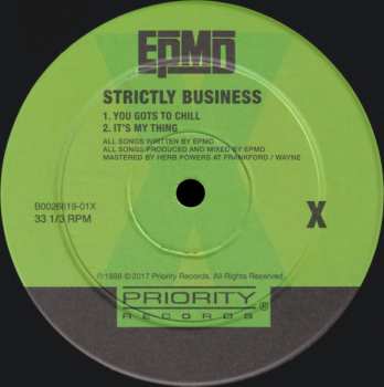 2LP EPMD: Strictly Business 616886