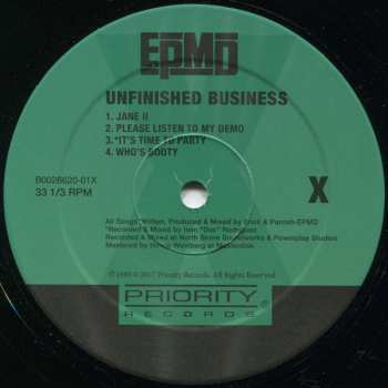 2LP EPMD: Unfinished Business 156514