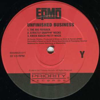 2LP EPMD: Unfinished Business 156514