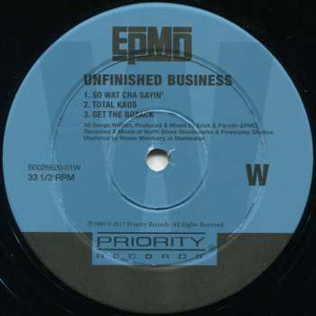 2LP EPMD: Unfinished Business 156514