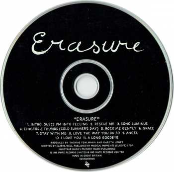 CD Erasure: Erasure DIGI 377064