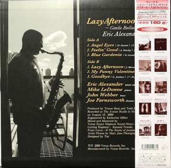 LP Eric Alexander Quartet: Lazy Afternoon - Gentle Ballads IV LTD 464748