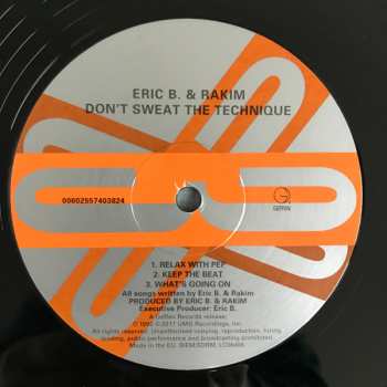 2LP Eric B. & Rakim: Don't Sweat The Technique 387120