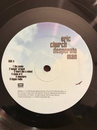 LP Eric Church: Desperate Man 612576