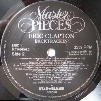 2LP Eric Clapton: Backtrackin' 648730