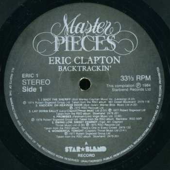 2LP Eric Clapton: Backtrackin' LTD 653223