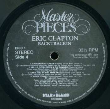 2LP Eric Clapton: Backtrackin' LTD 653223