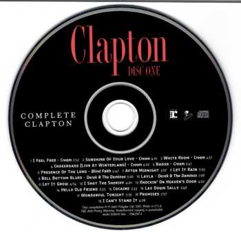 2CD Eric Clapton: Complete Clapton 468271