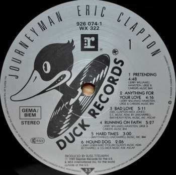 LP Eric Clapton: Journeyman 135370