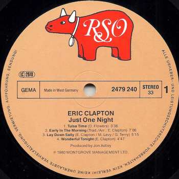 2LP Eric Clapton: Just One Night 661543