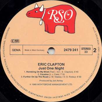 2LP Eric Clapton: Just One Night 661543