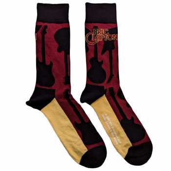 Merch Eric Clapton: Eric Clapton Unisex Ankle Socks: Guitars (uk Size 7 - 11) 40 - 45