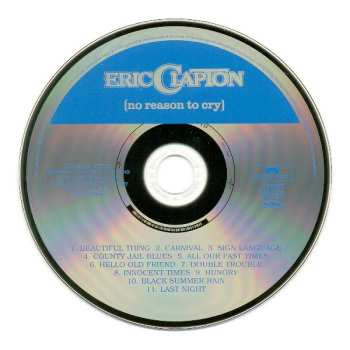 CD Eric Clapton: No Reason To Cry 666633