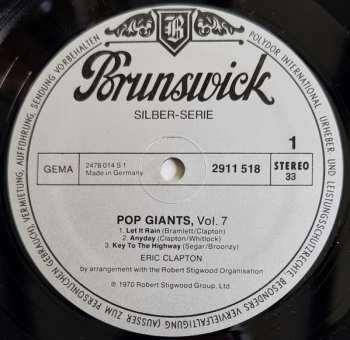 LP Eric Clapton: Pop Giants, Vol. 7 638372