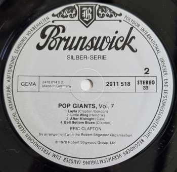 LP Eric Clapton: Pop Giants, Vol. 7 638372