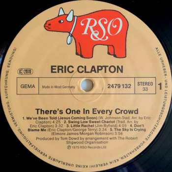 LP Eric Clapton: There's One In Every Crowd 650524