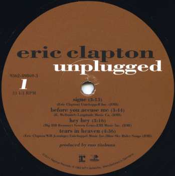 2LP Eric Clapton: Unplugged 38175