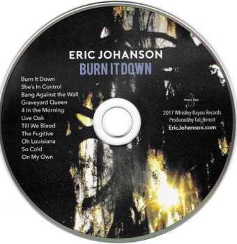 CD Eric Johanson: Burn It Down 638312