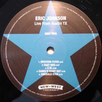 2LP Eric Johnson: Live From Austin, TX 81074