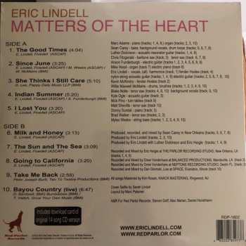 LP Eric Lindell: Matters Of The Heart 365517