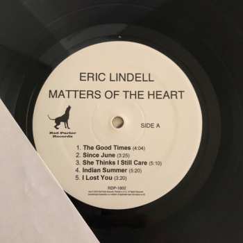 LP Eric Lindell: Matters Of The Heart 365517