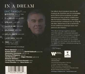 CD Eric Tanguy: In A Dream (Chamber Music) 599778