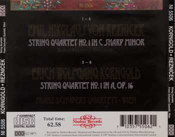 CD Erich Wolfgang Korngold: String Quartets 314607