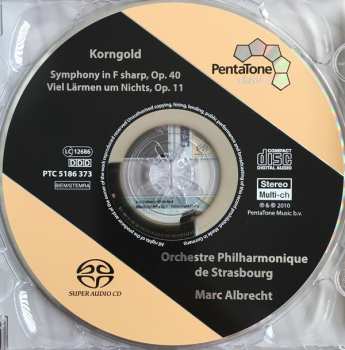 SACD Orchestre Philharmonique De Strasbourg: Symphony In F Sharp, Op. 40 / Much Ado About Nothing, Op. 11 114951