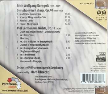 SACD Orchestre Philharmonique De Strasbourg: Symphony In F Sharp, Op. 40 / Much Ado About Nothing, Op. 11 114951