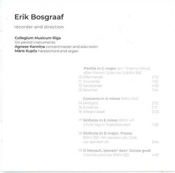 CD Erik Bosgraaf: Concertos for Recorder, Vol. 2 587286