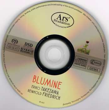 SACD Reinhold Friedrich: Blumine 441434