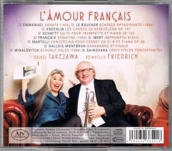 CD Reinhold Friedrich: L'Amour Français 659222