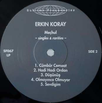 LP Erkin Koray: Meçhul: Singles & Rarities 605081