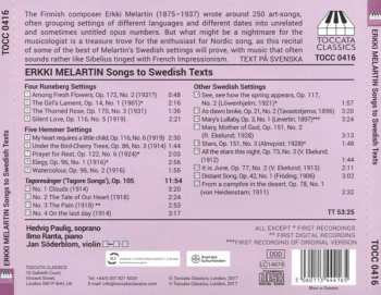 CD Ilmo Ranta: Songs To Swedish Texts 229789