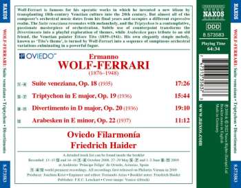 CD Friedrich Haider: Suite Veneziana • Triptychon • Divertimento 609251