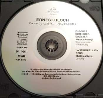 CD Ernest Bloch: Concerti Grossi I&II, Four Episodes 561350