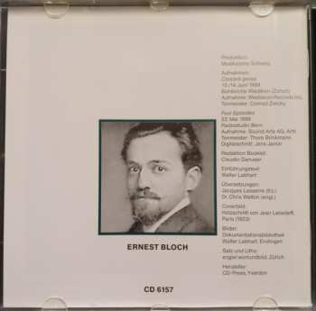 CD Ernest Bloch: Concerti Grossi I&II, Four Episodes 561350