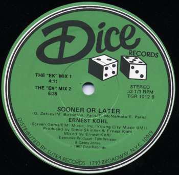 LP Ernest Kohl: Sooner Or Later (Extended Dance Mix) 587676