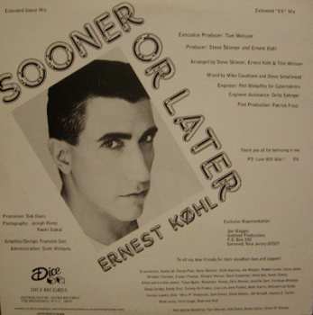 LP Ernest Kohl: Sooner Or Later (Extended Dance Mix) 587676