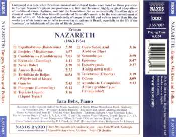 CD Ernesto Nazareth: Tangos & Waltzes for Piano 550424