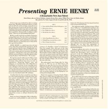 LP Ernie Henry: Presenting Ernie Henry LTD 589112