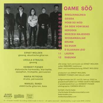 LP/CD Ernst Molden: Oame Söö 341315