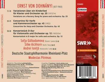 CD Staatsphilharmonie Rheinland-Pfalz: Concertos / Variations On A Nursery Song 595786