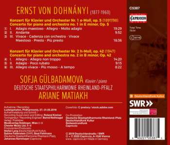 CD Staatsphilharmonie Rheinland-Pfalz: Piano Concerto Nos. 1 & 2 563914