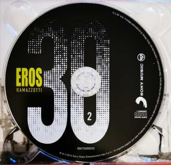 2CD/DVD Eros Ramazzotti: 30 657452